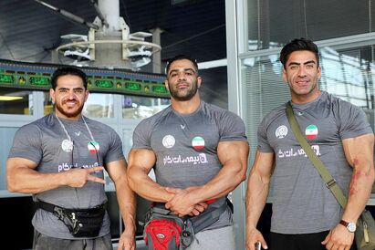 دو طلا و یک برنز، حاصل کار تیم سه نفره پرورش اندام ایران در مسابقات غرب آسیا