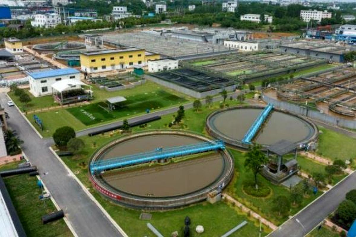 تصفیه فاضلاب‌های صنعتی شهر جیجیانگ چین