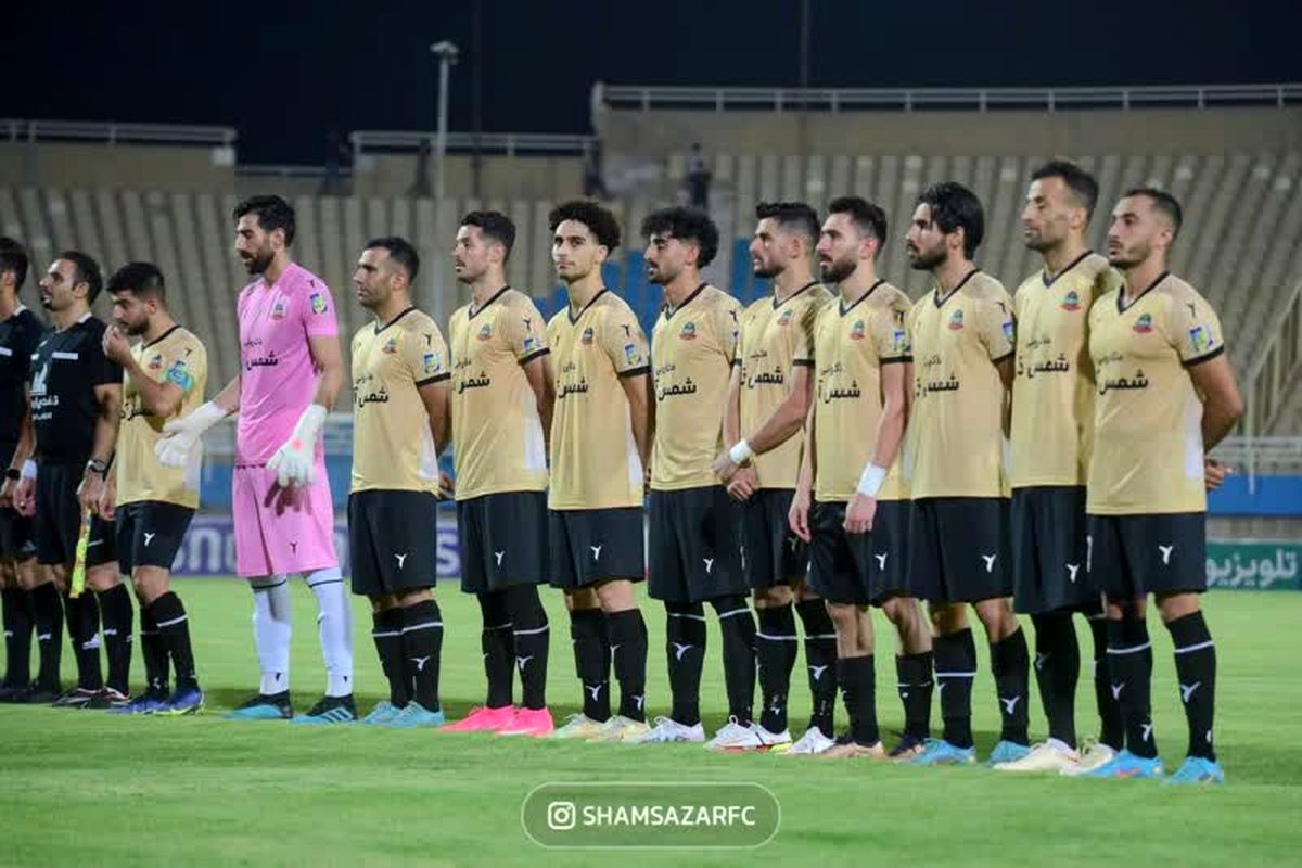 فوتبالیست های شمس آذر در کرمان به دنبال پیروزی