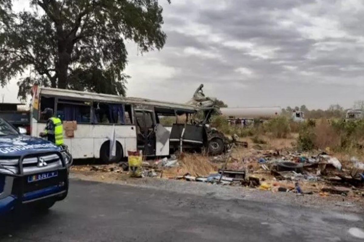 ۲۳ نفر در تصادف اتوبوس سنگالی کشته شدند