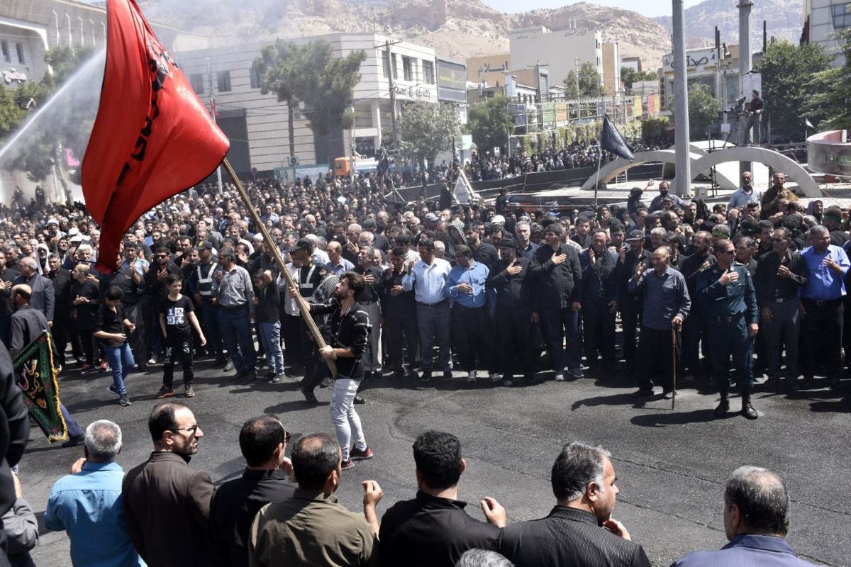 مراسم‌ عزاداری عاشورا در ایلام برگزار شد