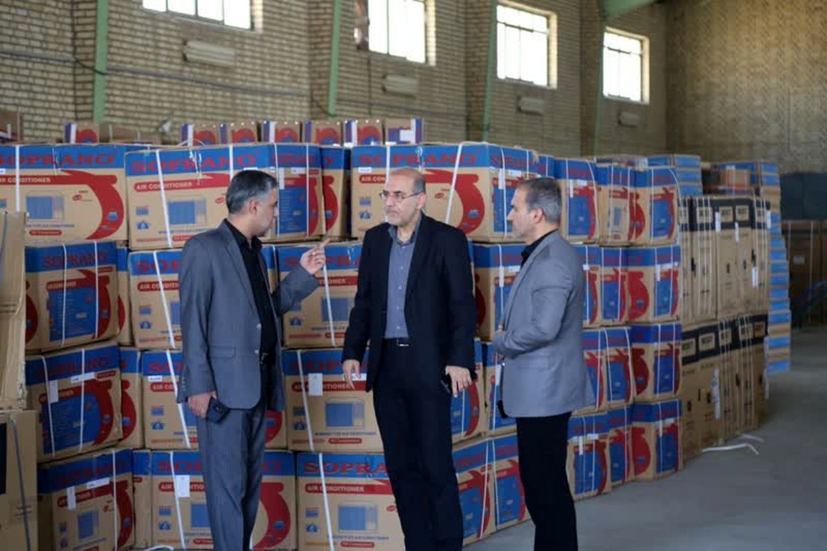 توزیع ۱۸۰۰ دستگاه کولر و یخچال بین مددجویان کمیته امداد خوزستان