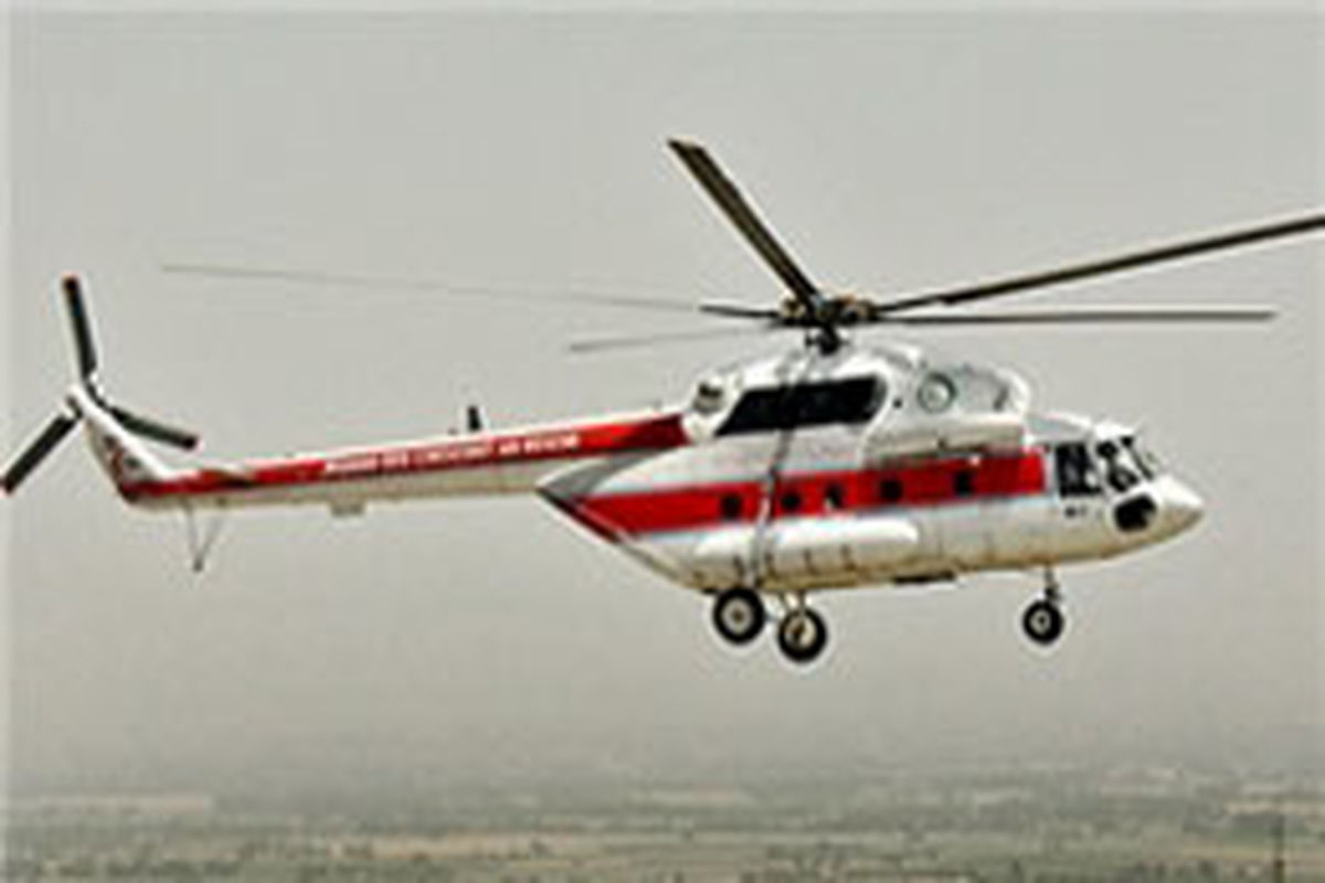 ۷ بالگرد امداد هوایی مراسم اربعین در کرمانشاه را برعهده دارند