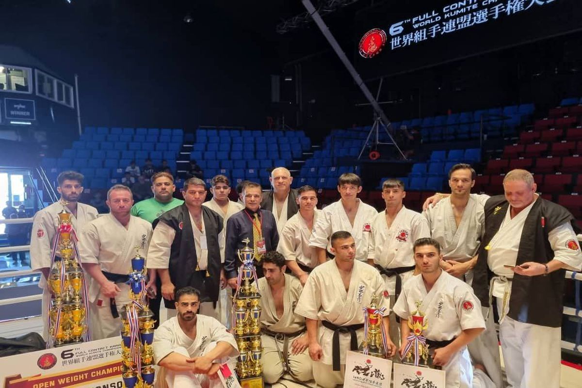 نایب قهرمانی ایران در مسابقات جهانی WKO