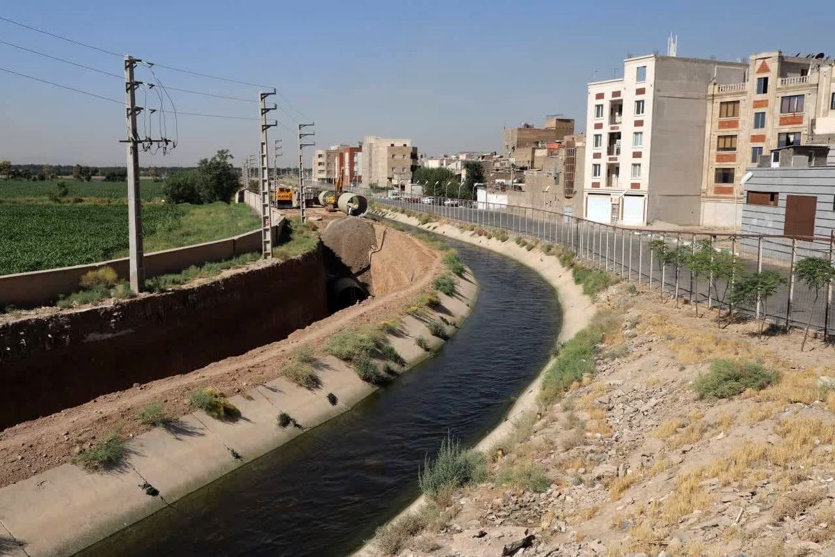 پیشرفت ۸۰ درصدی طرح خط دوم انتقال پساب تصفیه خانه جنوب تهران به دشت های ورامین، پاکدشت و شهر ری