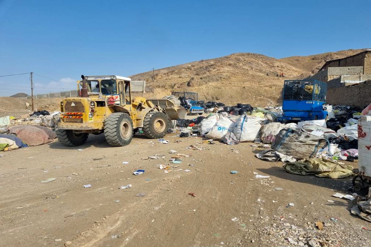 پلمب کلیه واحدهای تفکیک و بازیافت پسماند در روستای لپه زنک شهر ری