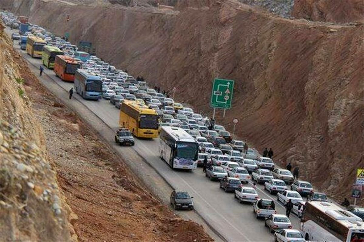 آخرین وضعیت ترافیکی جاده مهران