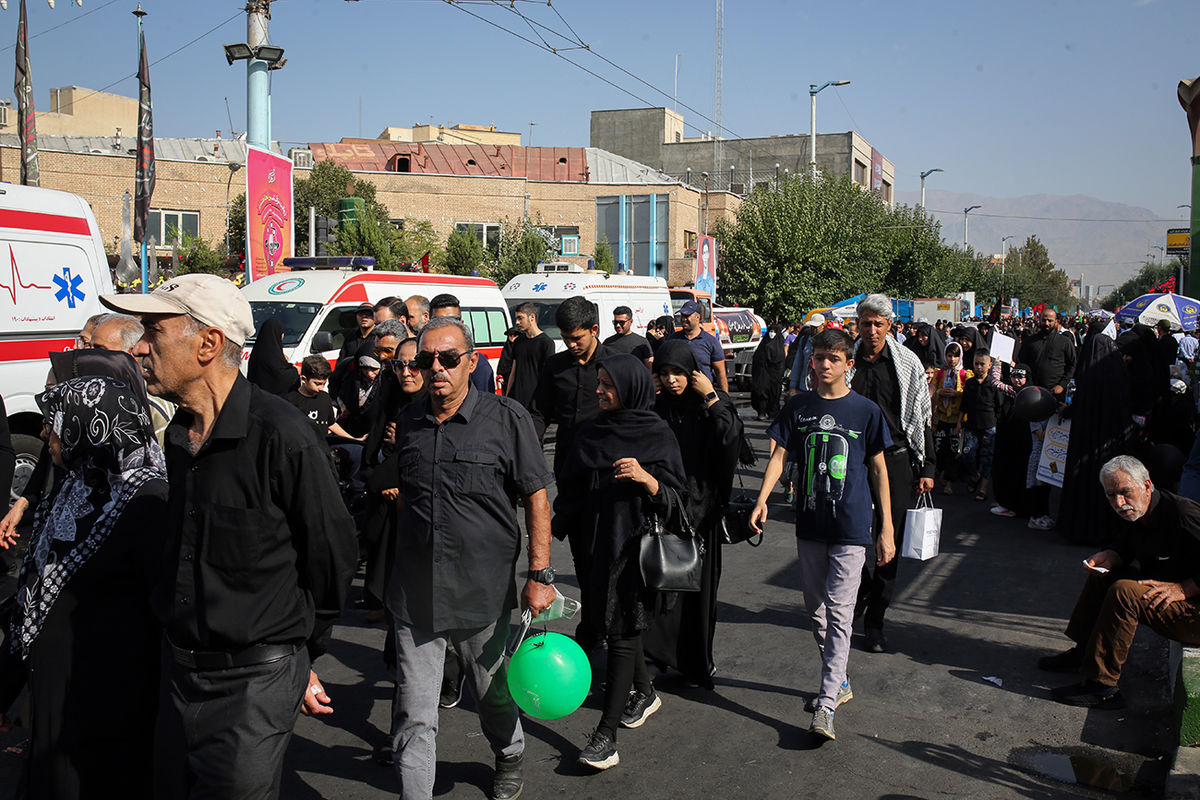 برگزاری پیاده‌روی جاماندگان اربعین در آذربایجان‌غربی