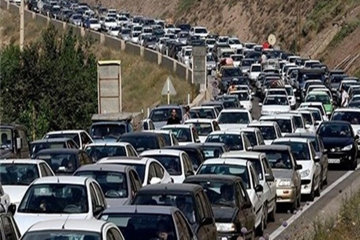 آخرین وضعیت ترافیک خودرو‌ها در جاده‌های گیلان
