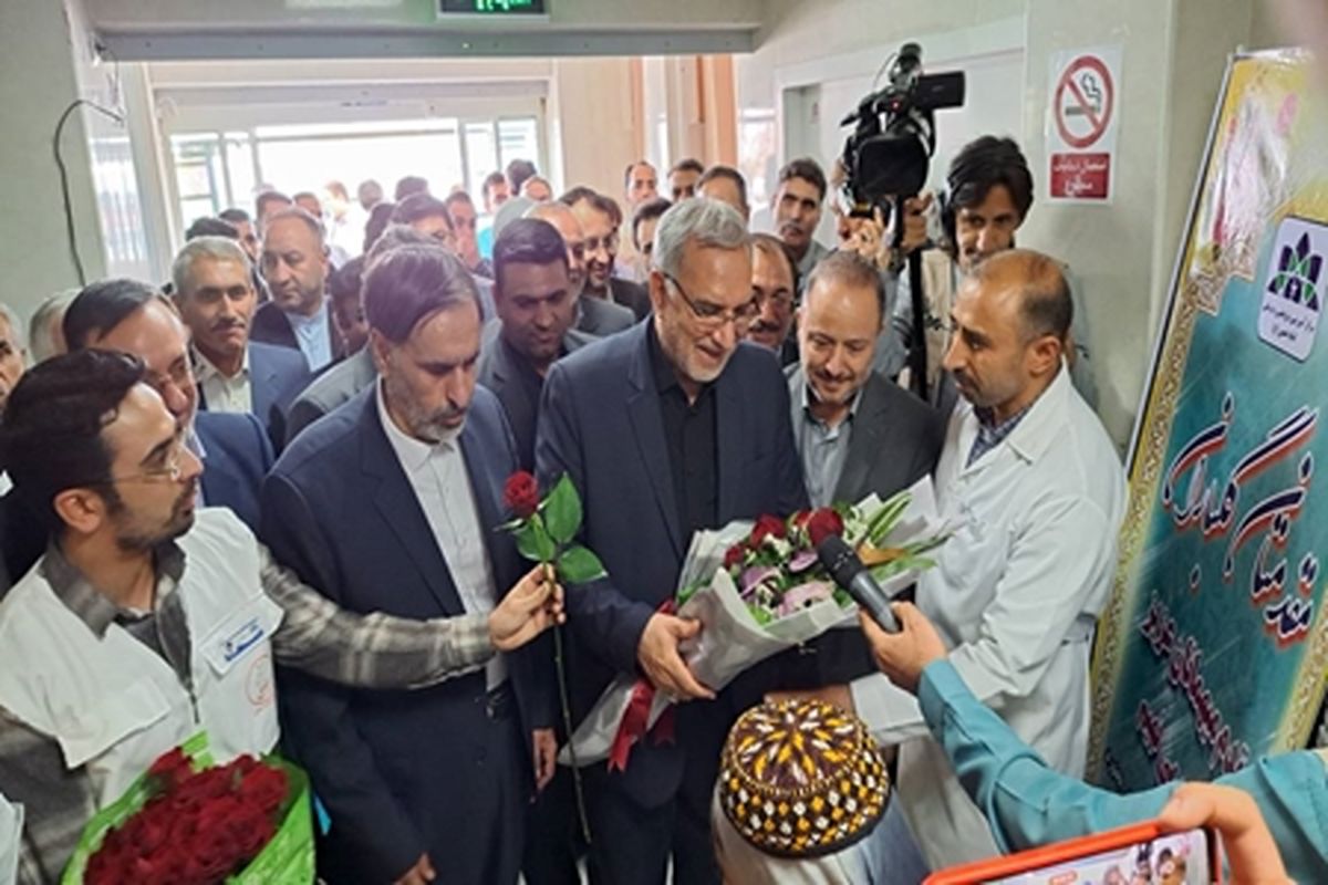 مرکز اکوکاردیوگرافی دپارتمان تشخیصی قلب بیمارستان امام حسن (ع) بجنورد  افتتاح شد
