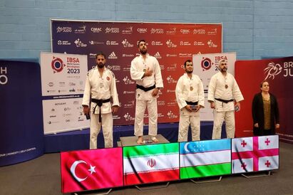 تیم ملی جودوی نابینایان و کم‌بینایان ایران قهرمان جهان شد