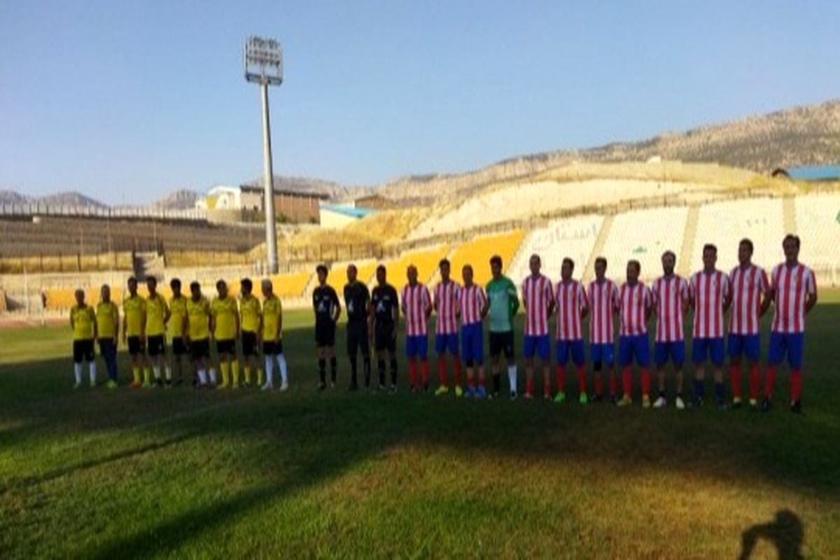 پیروزی تیم فوتبال پیشکسوتان چرداول برابر چوار