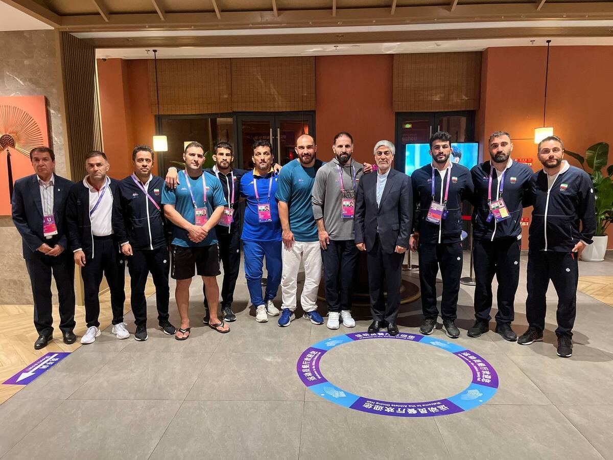 حضور وزیر ورزش و جوانان در جمع ملی‌پوشان کشتی آزاد