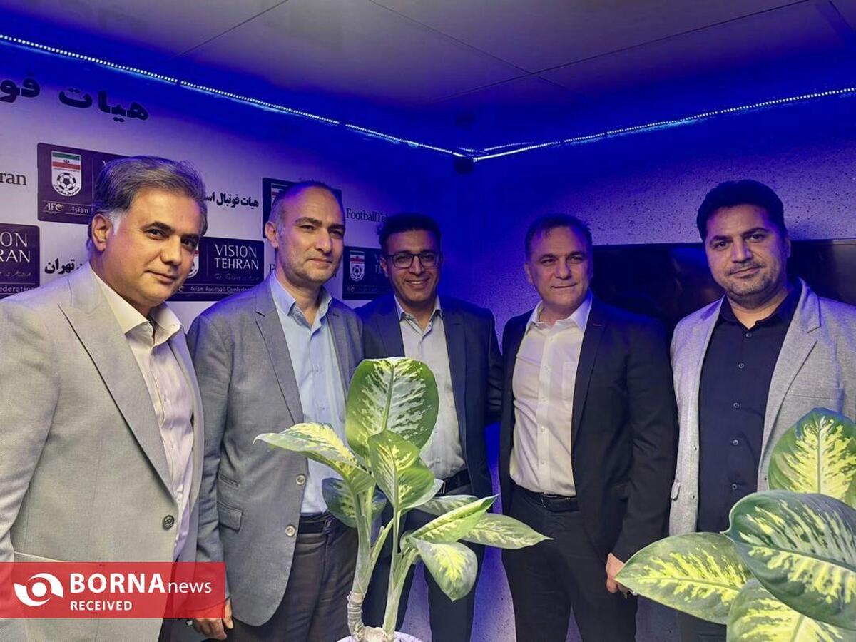 تودیع و معارفه میرشاد ماجدی رئیس هیات فوتبال استان تهران