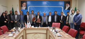 مدیران شرکت توزیع نیروی برق و پارک علم و فناوری قزوین تفاهم نامه همکاری امضا کردند 
