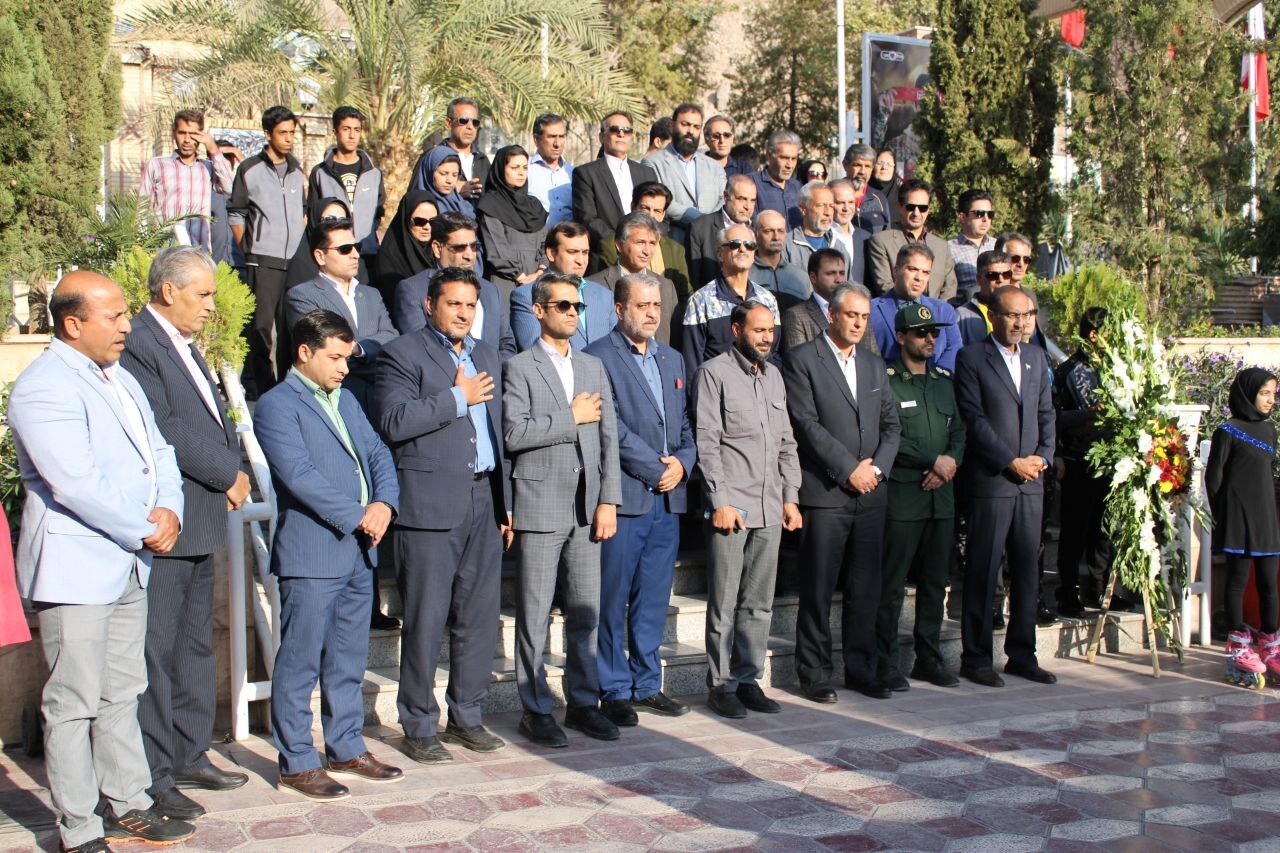 تجدید میثاق جامعه ورزش کرمان با شهدا تجدید میثاق جامعه ورزش کرمان با شهدا