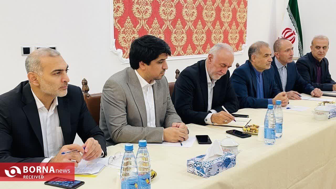 دیدار استاندار تهران با استاندار تومسک دیدار استاندار تهران با استاندار تومسک