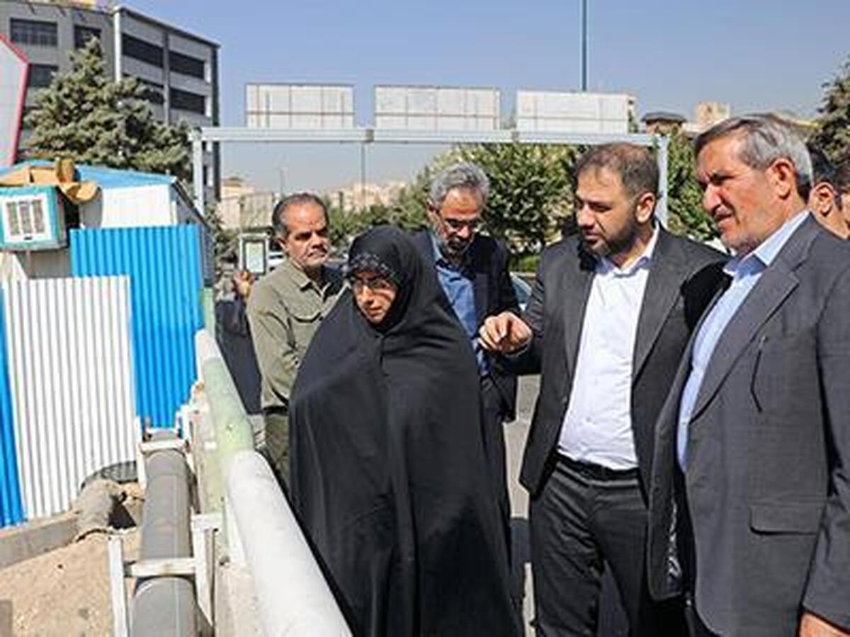 بازدید 2 عضو شورای اسلامی شهر تهران از پروژه‌های جمع‌آوری و هدایت آبهای سطحی شرکت خاکریزآب