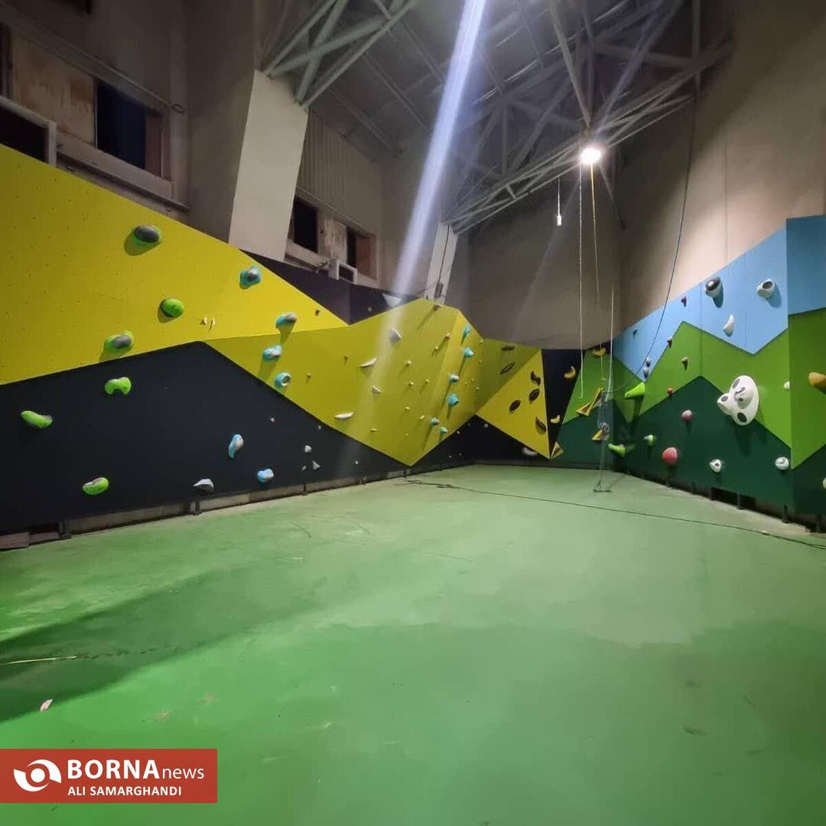 بهره برداری از بزرگترین دیواره صخره نوردی شمال کشور