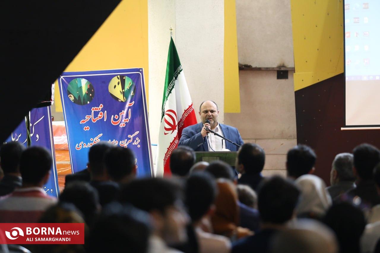 بهره برداری از بزرگترین دیواره صخره نوردی شمال کشور بهره برداری از بزرگترین دیواره صخره نوردی شمال کشور