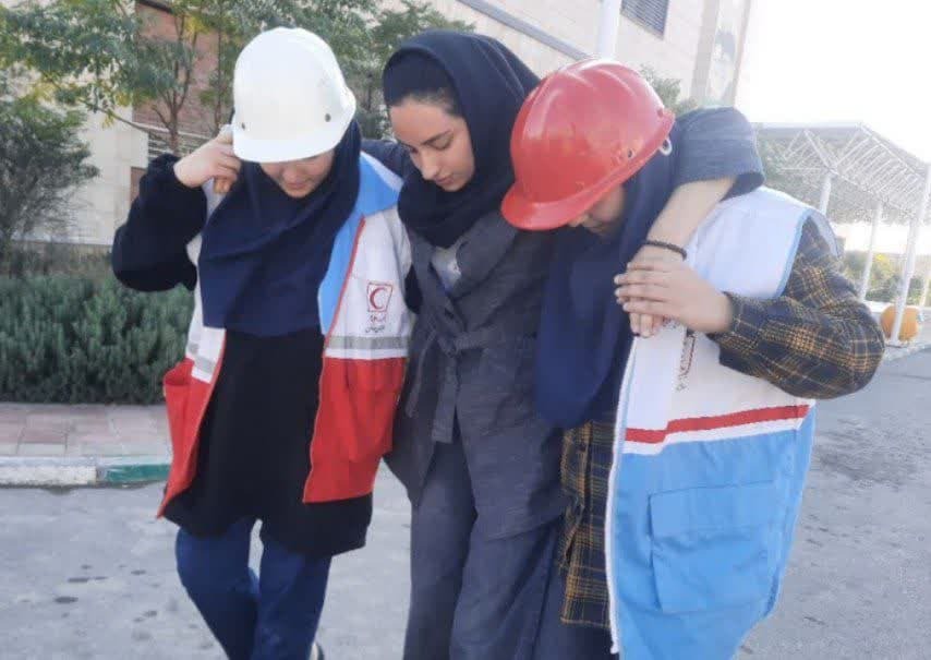 مانور زلزله با رویکرد پدافند غیرعامل در ملارد