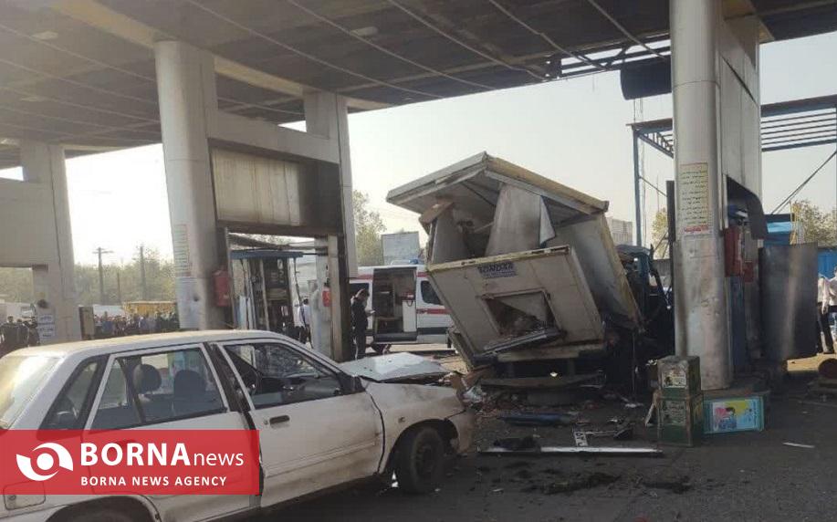 یک کشته و دو مصدوم در انفجار جایگاه CNG  در رشت