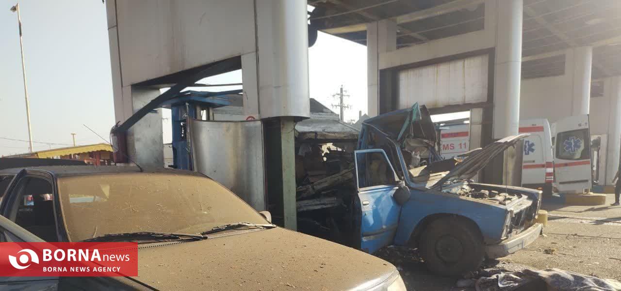 یک کشته و دو مصدوم در انفجار جایگاه CNG  در رشت