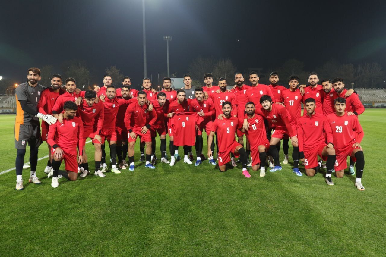 دو اتفاق زیبا تمرین تیم ملی را متفاوت کرد دو اتفاق زیبا تمرین تیم ملی را متفاوت کرد