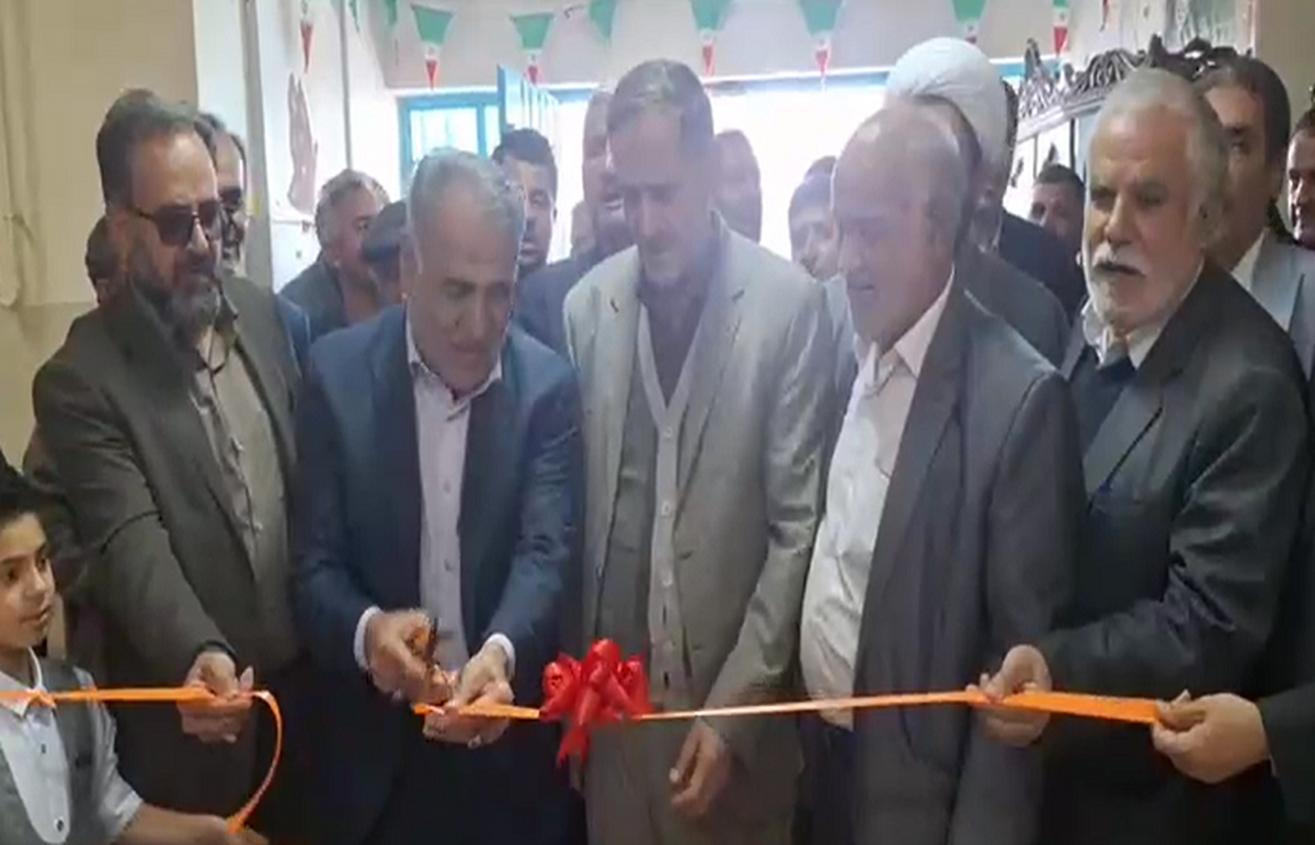 دو واحد آموزشی در مناطق روستایی بوئین ‌زهرا افتتاح شد