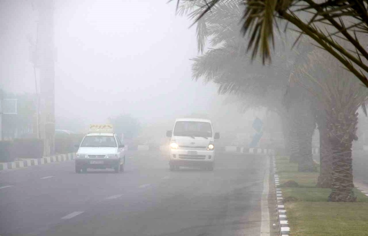 هشدار سطح زرد هواشناسی؛ وقوع مه و کاهش دید افقی در خوزستان