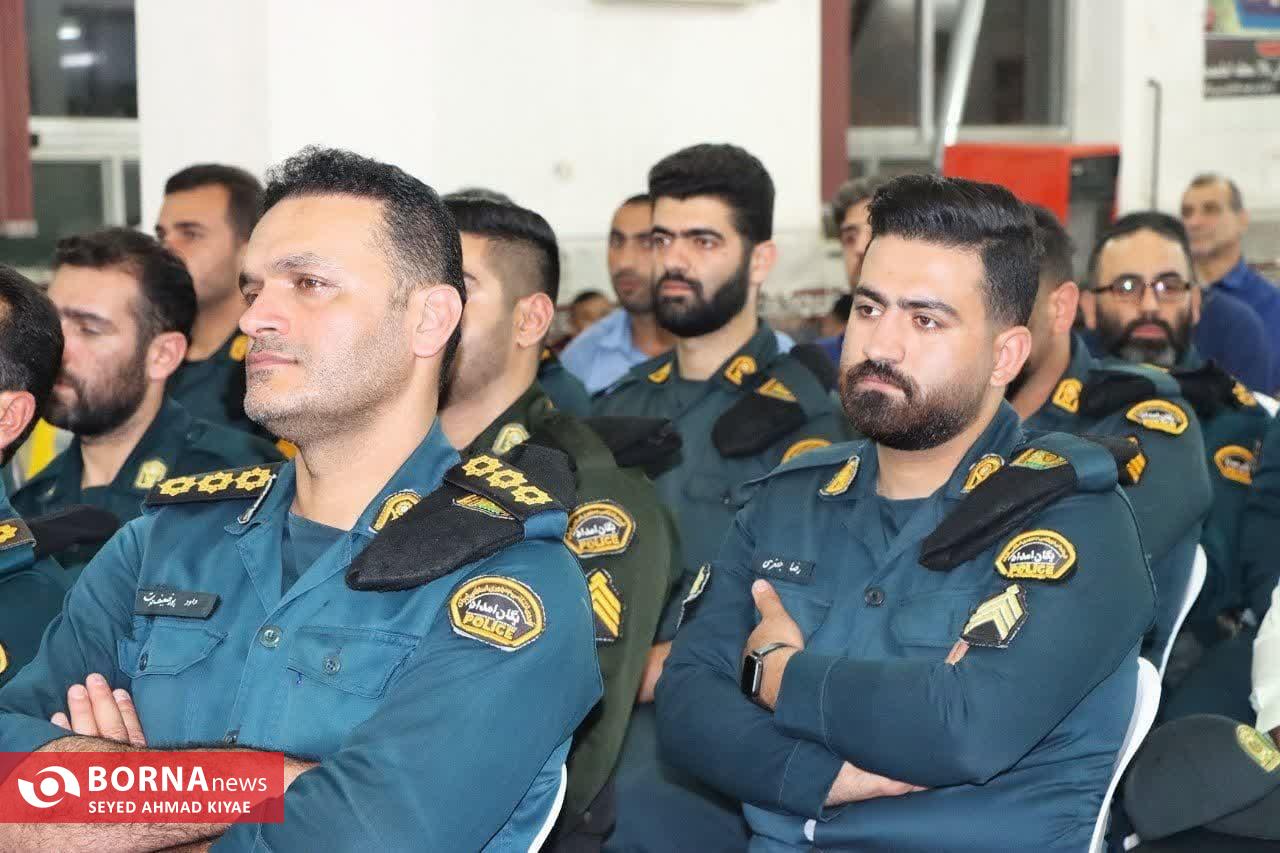مراسم سالگرد شهید ‌مدافع امنیت