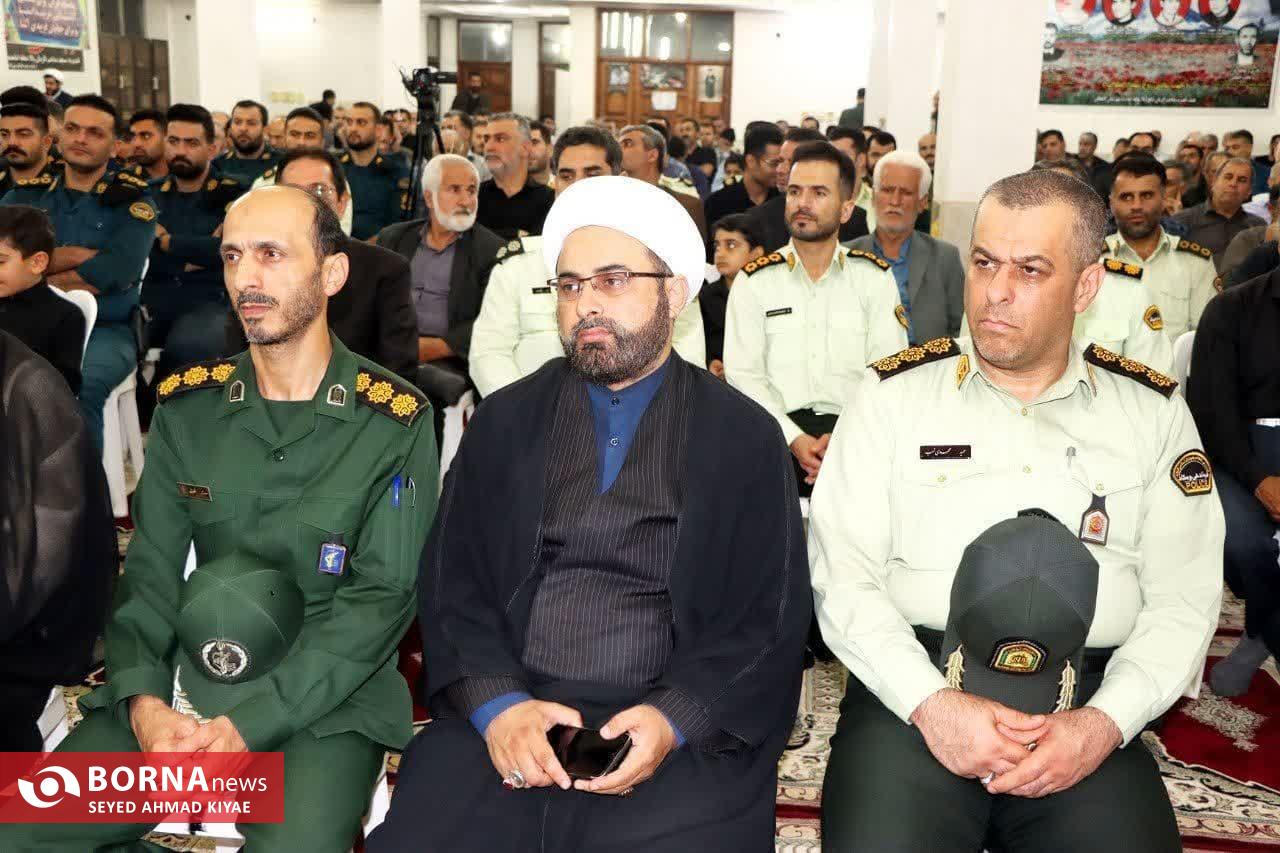 مراسم سالگرد شهید ‌مدافع امنیت