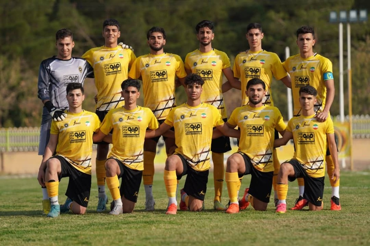 برتری نوجوانان سپاهان مقابل سعدآباد مشهد در لیگ برتر کشور