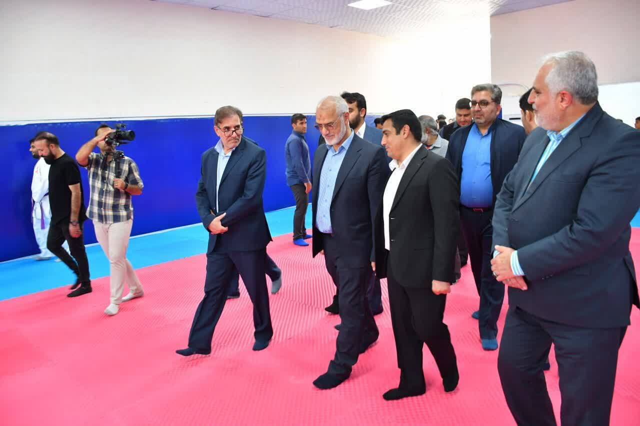 ٣ سالن ورزشی تمرینی در شهرستان اندیمشک بهره برداری رسید