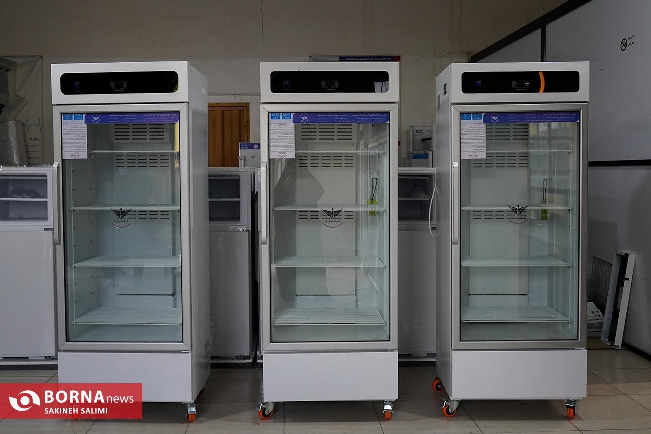 ایران هفتمین تولیدکننده یخچال‌های نگهداری واکسن/ساخت یخچال های نگهداری از واکسن در کشور توسط یک شرکت دانش بنیان