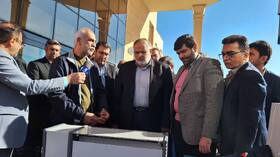 چهار محصول دانش بنیان توسط معاون وزیر علوم و استاندار قزوین رونمایی شد
