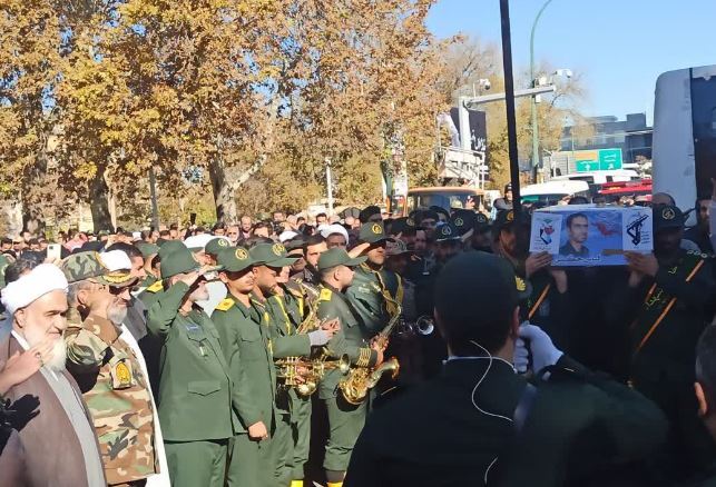 پیکر شهید «الیاس چگینی» در قزوین تشییع شد 