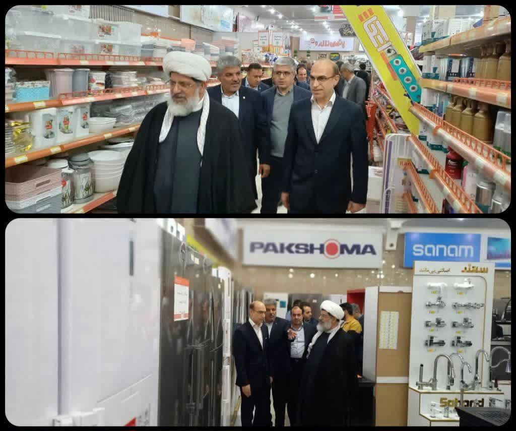 بازدید مدیرعامل سازمان اتکا و جانشین سازمان عقیدتی سیاسی ودجا از فروشگاه مرکزی اتکا در کرمان بازدید مدیرعامل سازمان اتکا و جانشین سازمان عقیدتی سیاسی ودجا از فروشگاه مرکزی اتکا در کرمان