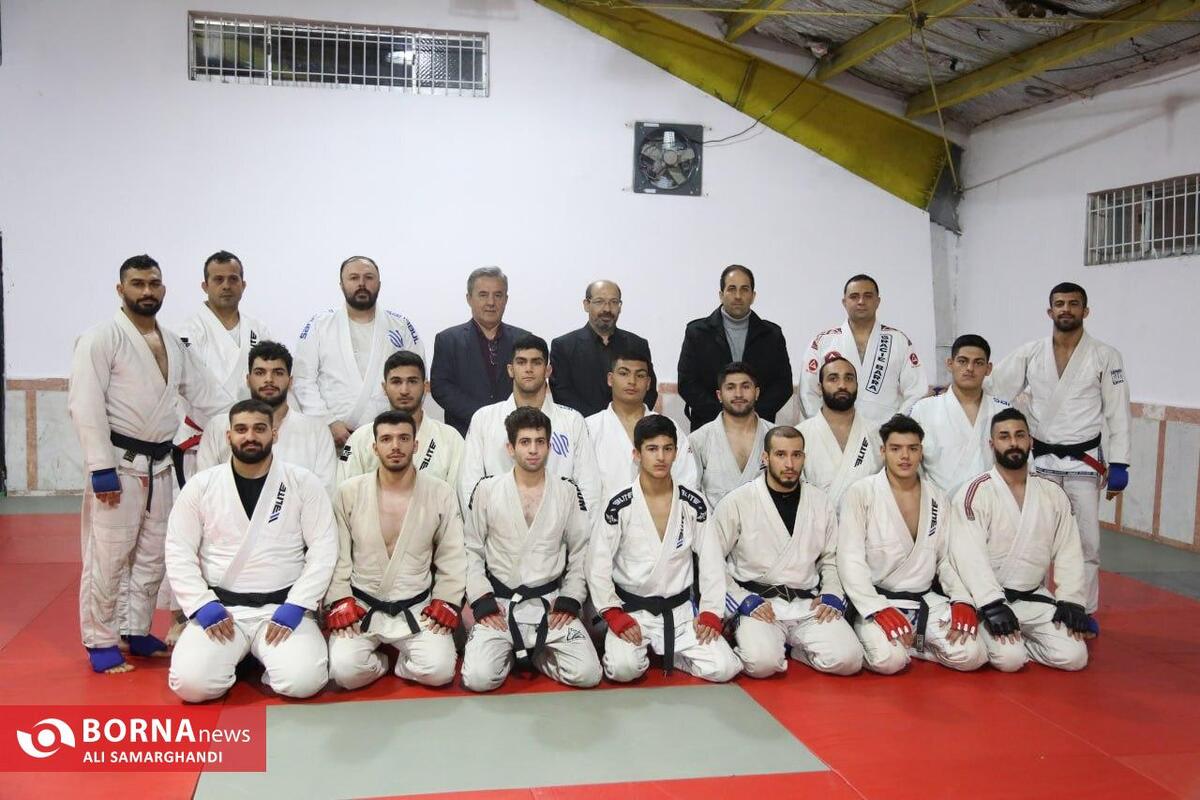 اردوی آماده‌سازی تیم ملی جوجیتسو به میزبانی شهرستان بندرانزلی