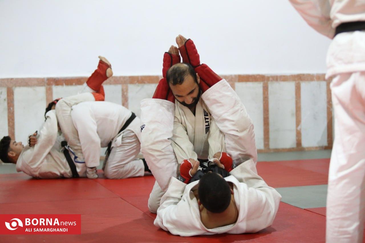 اردوی آماده‌سازی تیم ملی جوجیتسو به میزبانی شهرستان بندرانزلی