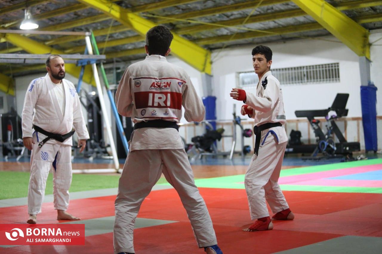 اردوی آماده‌سازی تیم ملی جوجیتسو به میزبانی شهرستان بندرانزلی