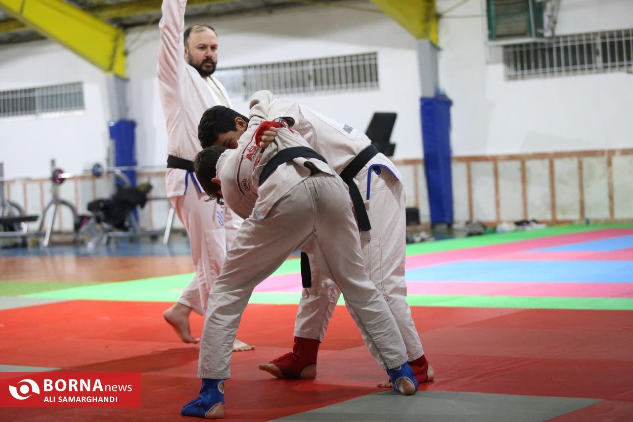 اردوی آماده‌سازی تیم ملی جوجیتسو به میزبانی شهرستان بندرانزلی