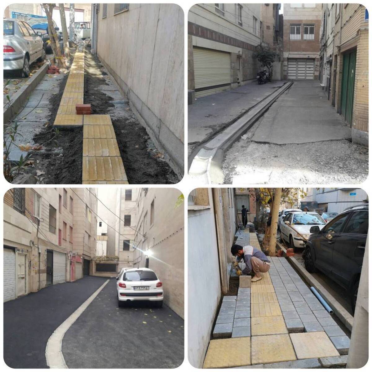 عملیات نوسازی خیابان شهدا به مرحله پایانی نزدیک می شود