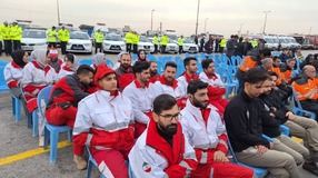 جمعیت هلال احمر استان قزوین با برپایی 20 پایگاه جاده ای در طرح زمستانی مشارکت دارد