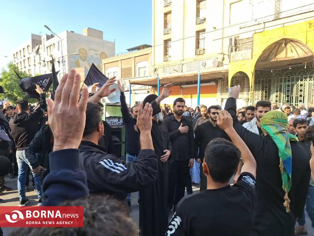 سنگ تمام خوزستانی ها در تشییع 14 شهید وطن + عکس