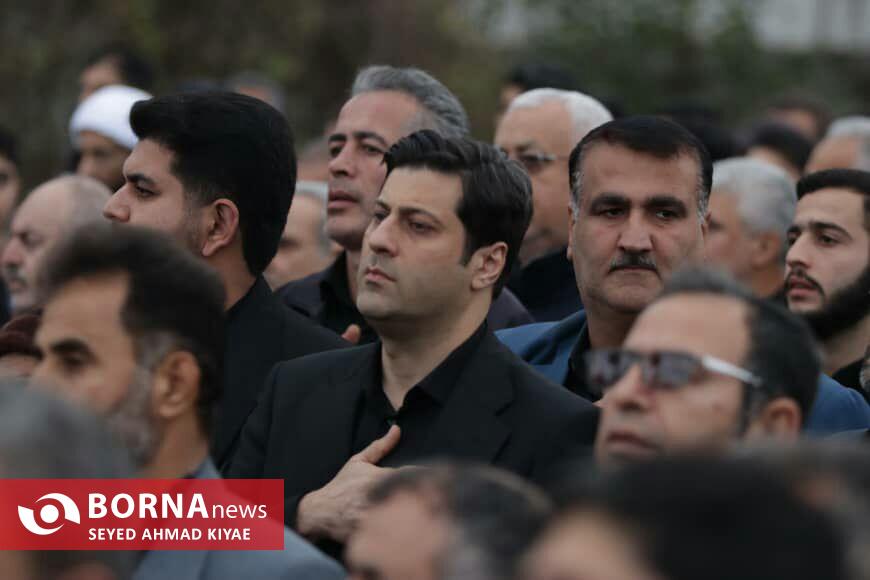 برگزاری مراسم تشییع یک شهید گمنام در رودبنه لاهیجان