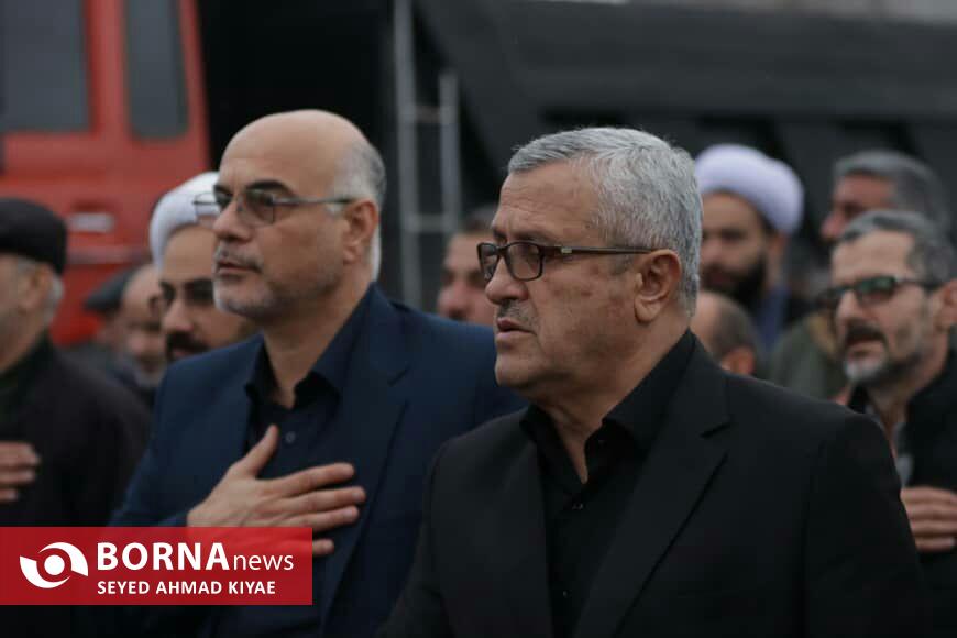 برگزاری مراسم تشییع یک شهید گمنام در رودبنه لاهیجان