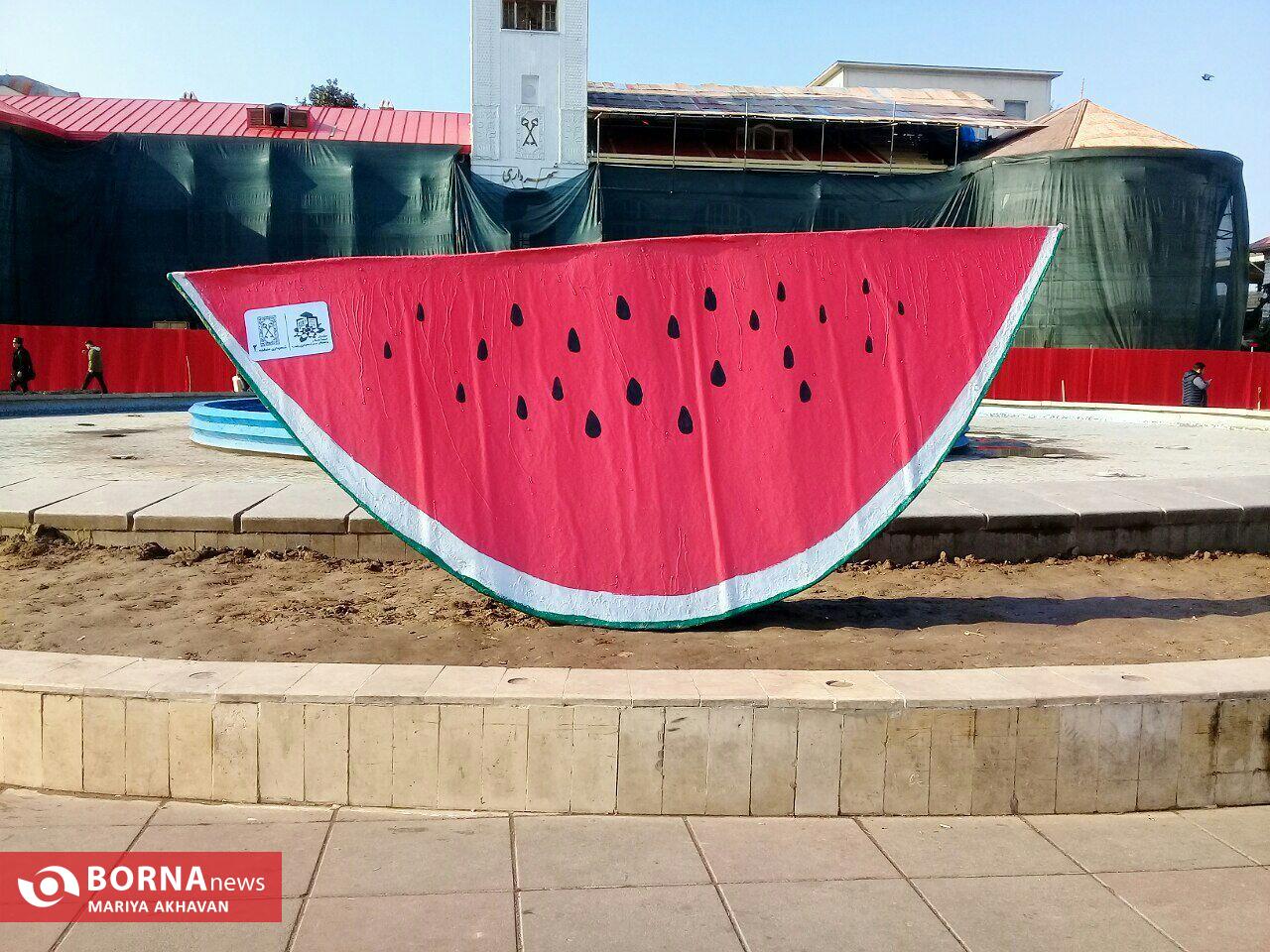 بازار رشت در شب یلدا بازار رشت در شب یلدا