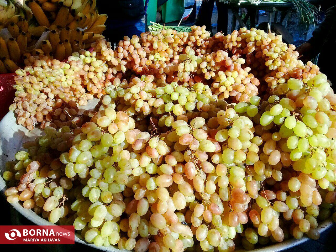 بازار رشت در شب یلدا بازار رشت در شب یلدا