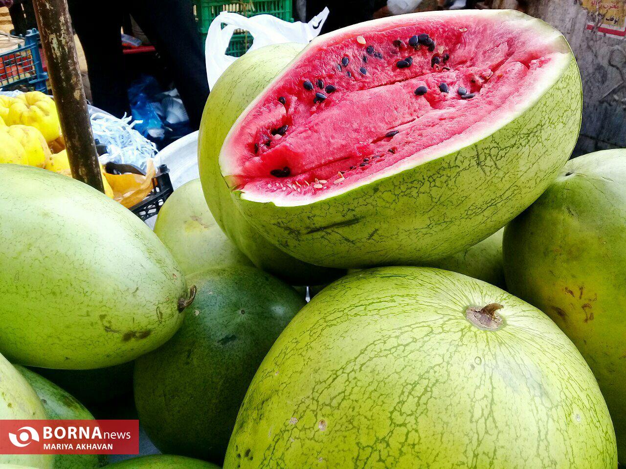 بازار رشت در شب یلدا بازار رشت در شب یلدا
